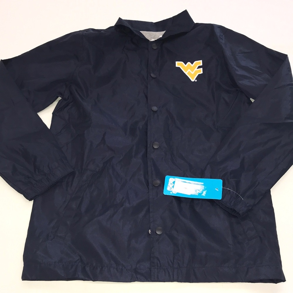 West Virginia mountaineer jacket size youth medium